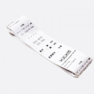 Hot Myy uusi tuote räätälöity vaate tarvikkeetnäytön vaatteet Satin kudotut etiketit vaatteiden hattu kengät